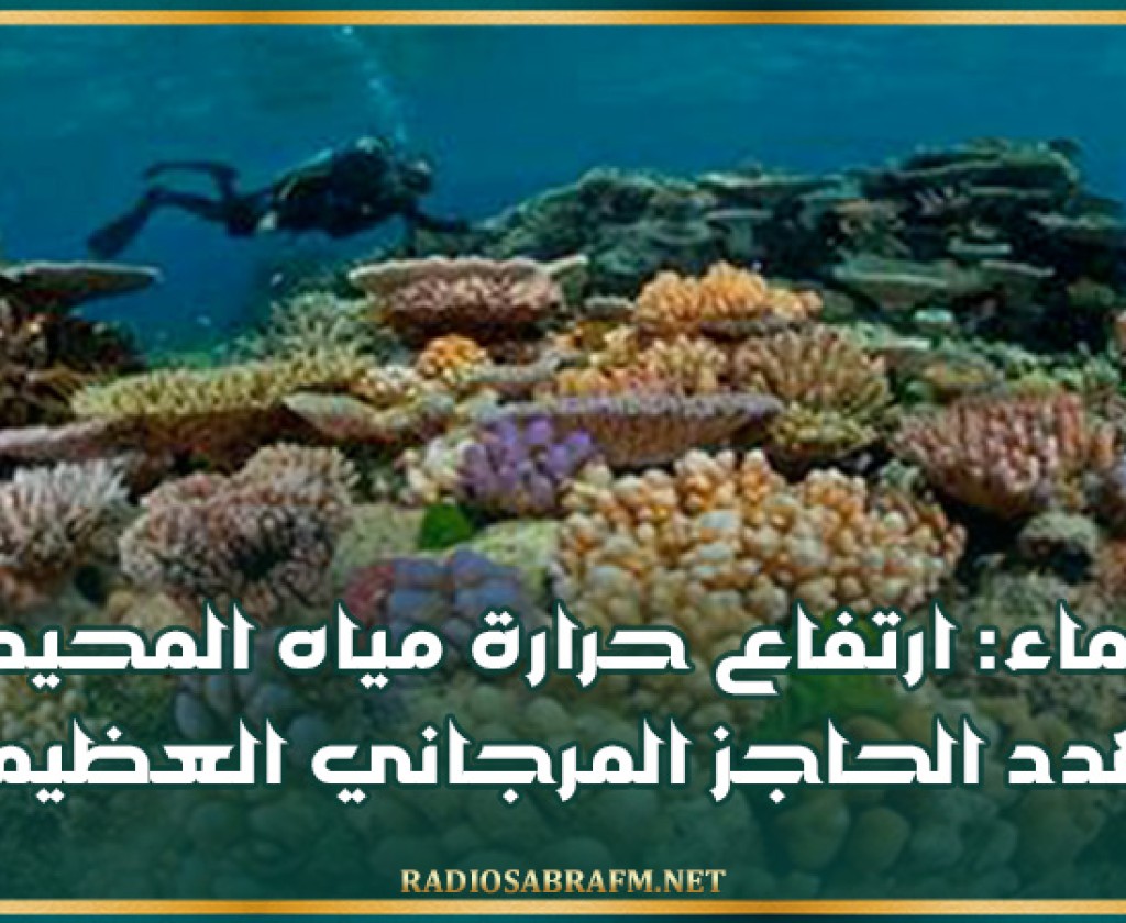 علماء: ارتفاع حرارة مياه المحيط يهدد الحاجز المرجاني العظيم