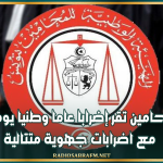 هيئة المحامين تقر إضرابا عاما وطنيا يوم 18 جوان مع اضرابات جهوية متتالية