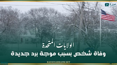 الولايات المتحدة.. وفاة شخص بسبب موجة برد جديدة