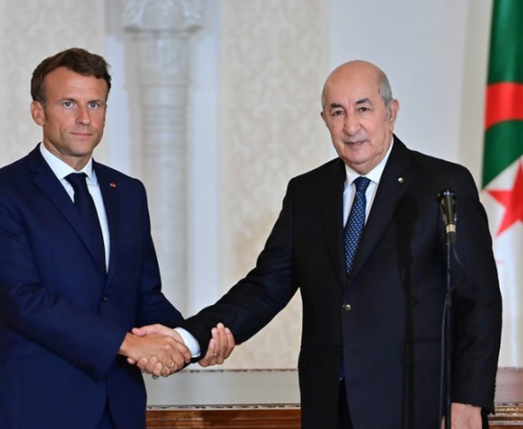 ماكرون وتبّون يُؤكّدان عودة العلاقات بين البلدين إلى طبيعتها