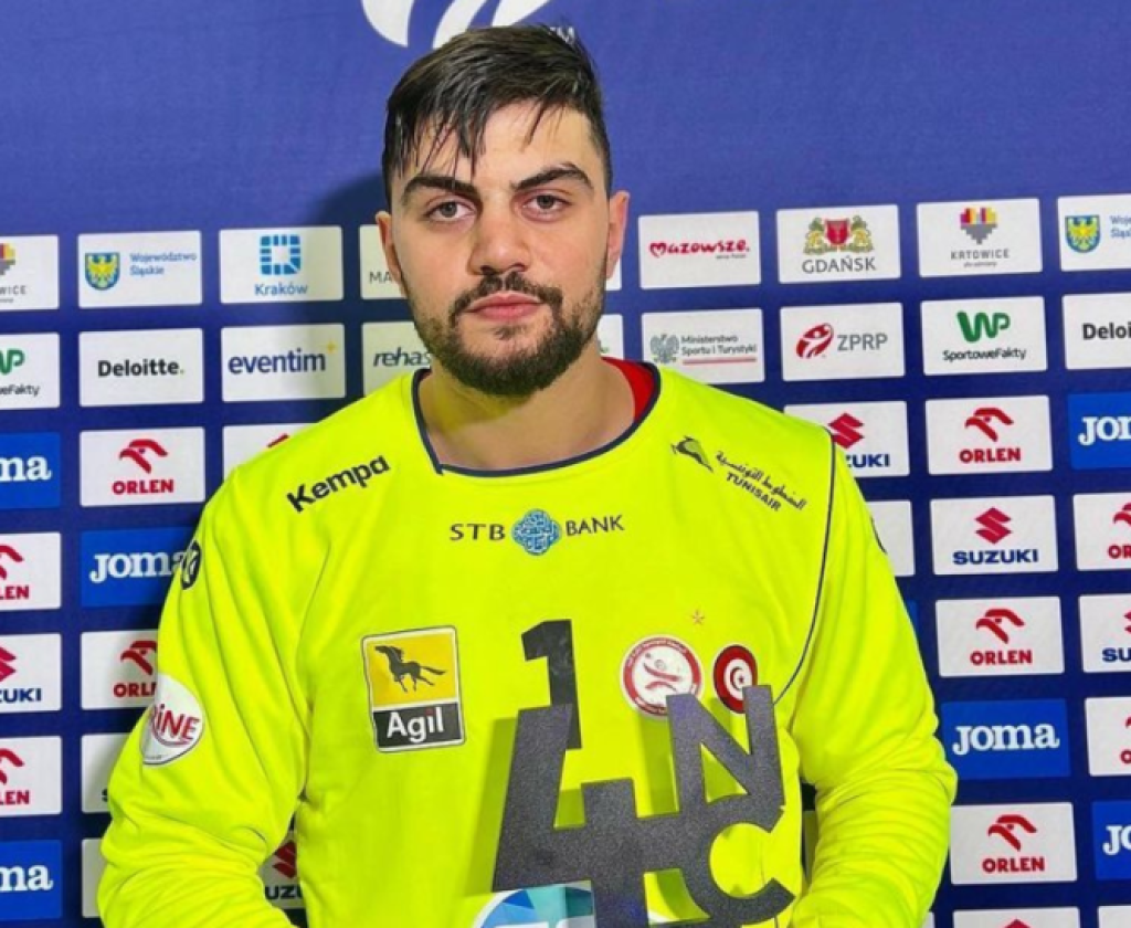 الجامعة التونسية لكرة اليد تسلط عقوبة تأديبية على حارس المنتخب أصيل النملي