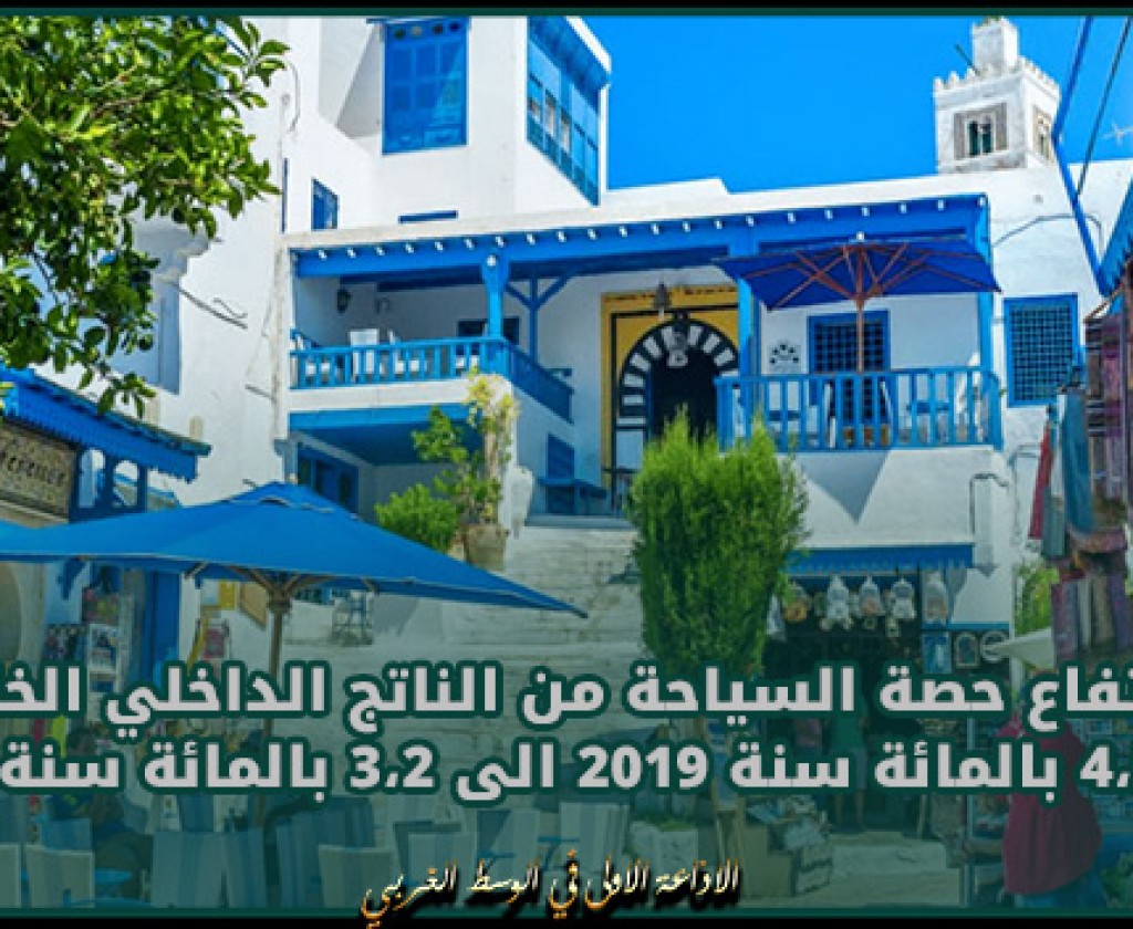 المعهد الوطني للاحصاء: ارتفاع حصة السياحة من الناتج الداخلي الخام من 4،5 بالمائة سنة 2019 الى 3،2 بالمائة سنة 2022