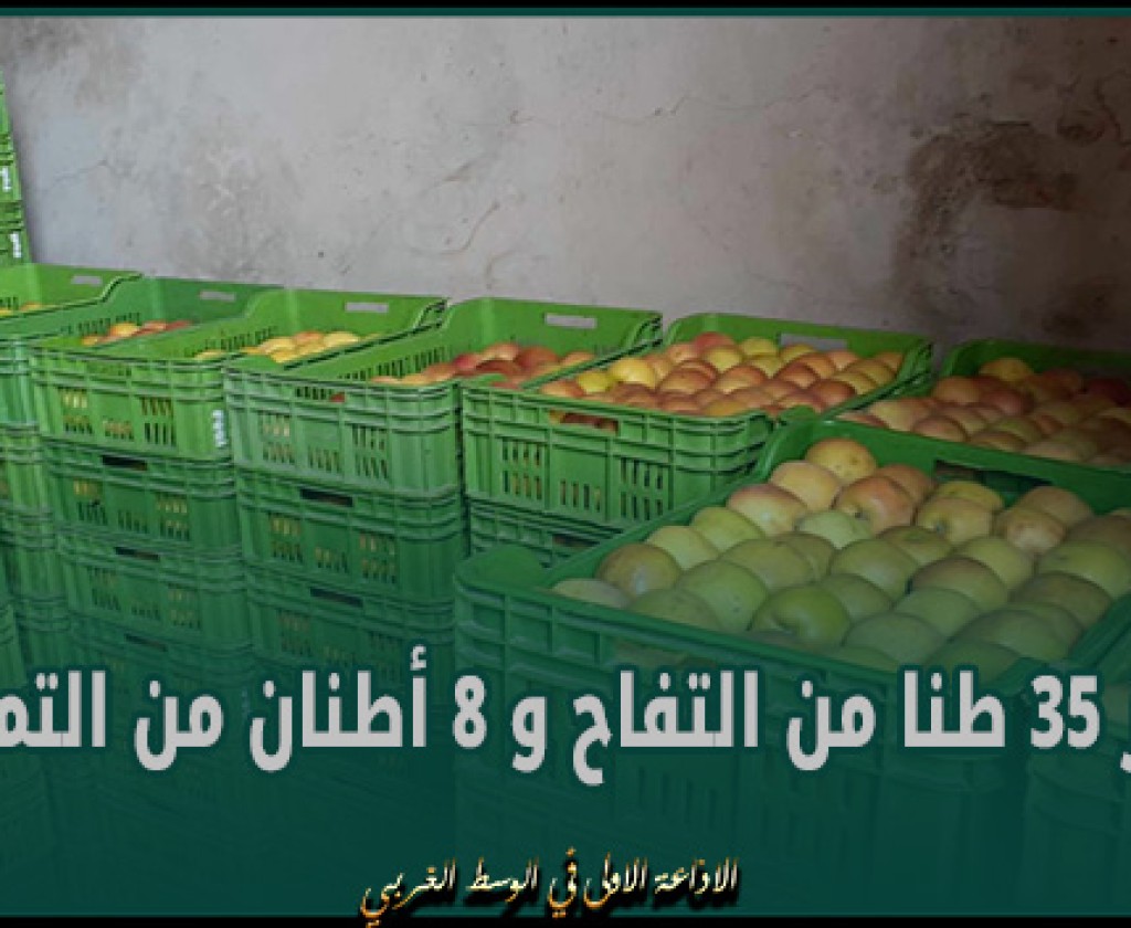 جندوبة: حجز 35 طنا من التفاح و 8 أطنان من التمور معدة للاحتكار والمضاربة