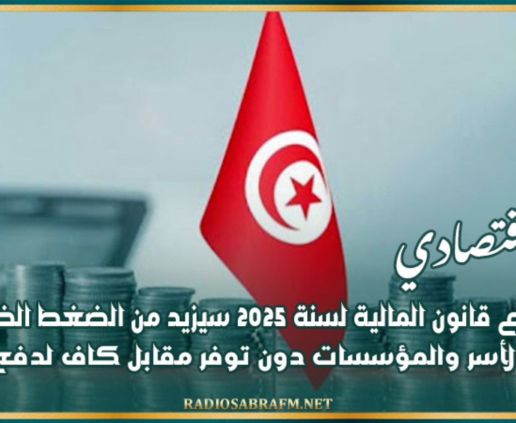 خبير اقتصادي: مشروع قانون المالية لسنة 2025 سيزيد من الضغط الضريبي على الأسر والمؤسسات دون توفر مقابل كاف لدفع النمو