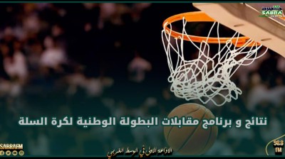نتائج و برنامج مقابلات البطولة الوطنية لكرة السلة