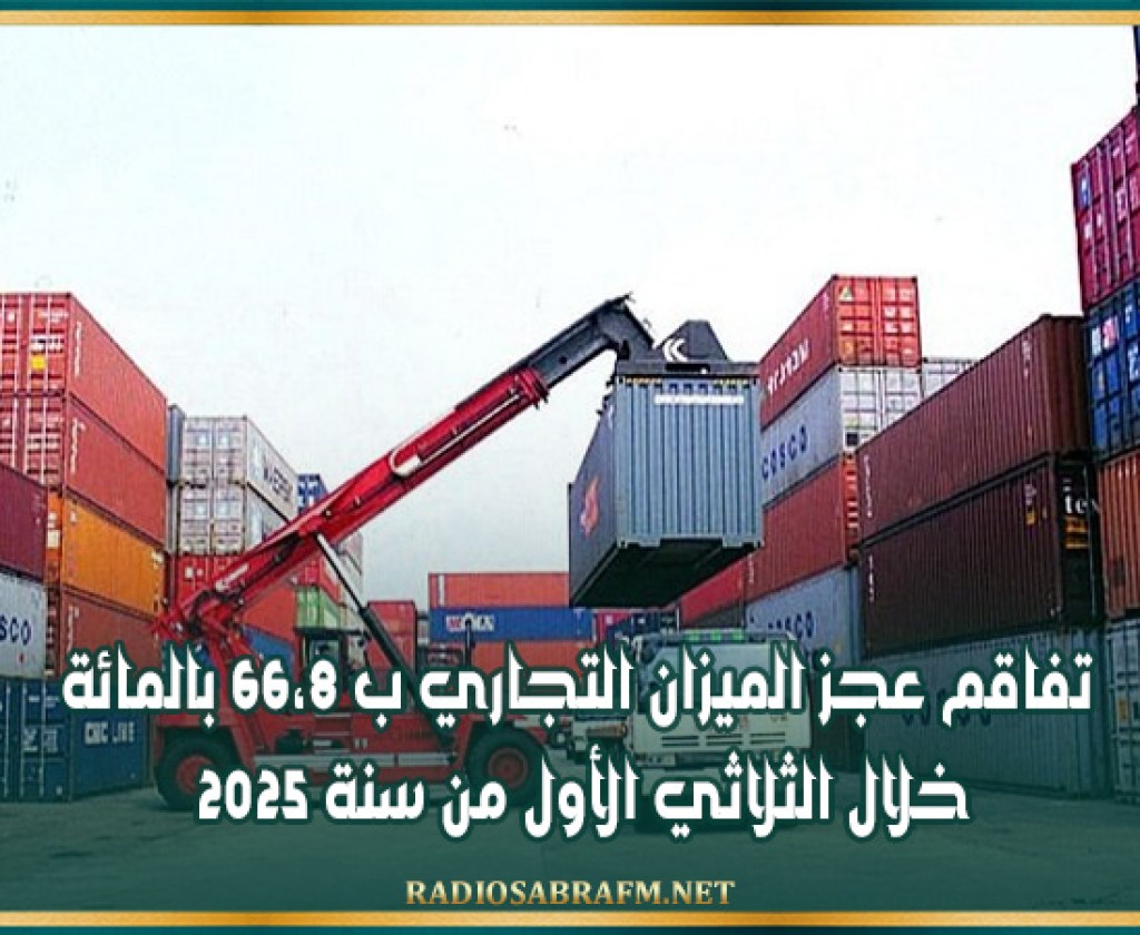 تفاقم عجز الميزان التجاري ب 66،8 بالمائة خلال الثلاثي الأول من سنة 2025