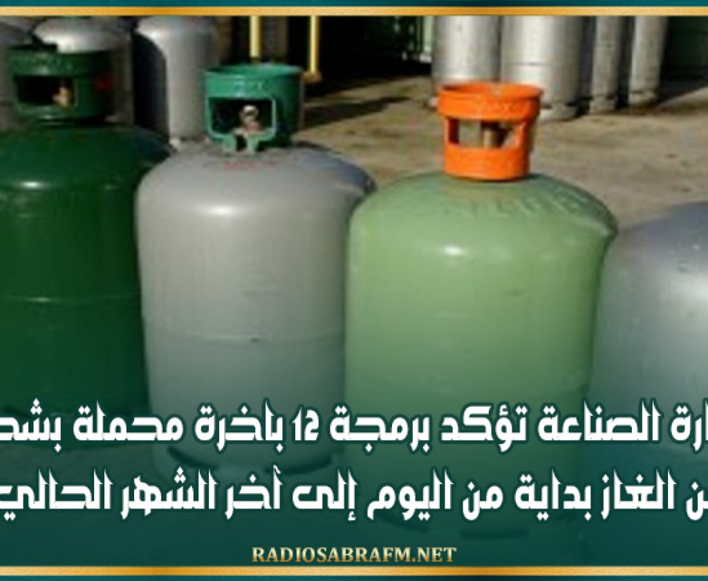 وزارة الصناعة تؤكد برمجة 12 باخرة محملة بشحن من الغاز بداية من اليوم إلى آخر الشهر الحالي