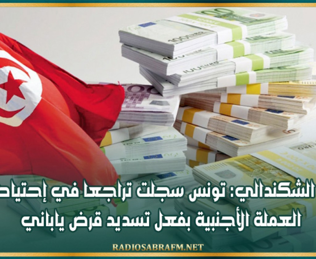 رضا الشكندالي: تونس سجلت تراجعا في إحتياطي العملة الأجنبية بفعل تسديد قرض ياباني