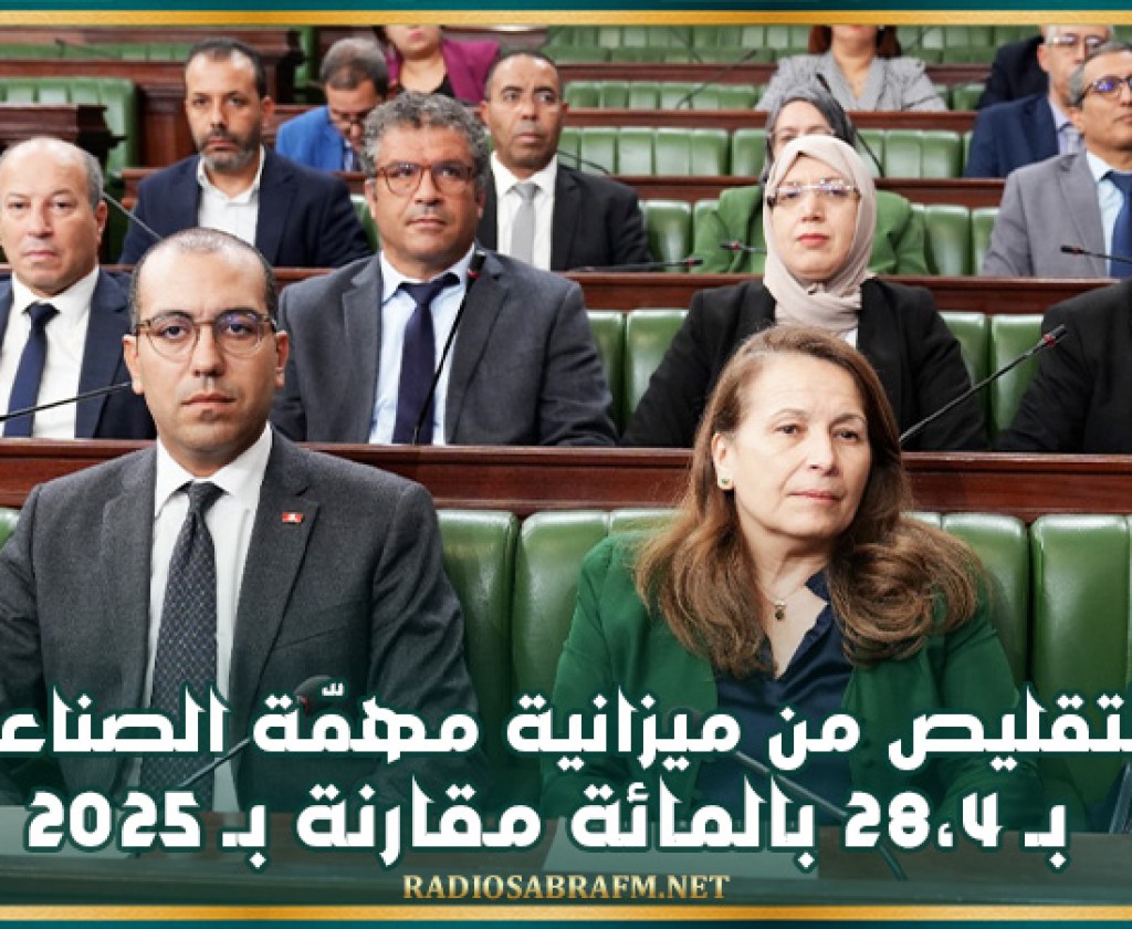 مشروع ميزانية الدولة 2026: التقليص من ميزانية مهمّة الصناعة والمناجم والطاقة بـ 28،4 بالمائة مقارنة بـ 2025