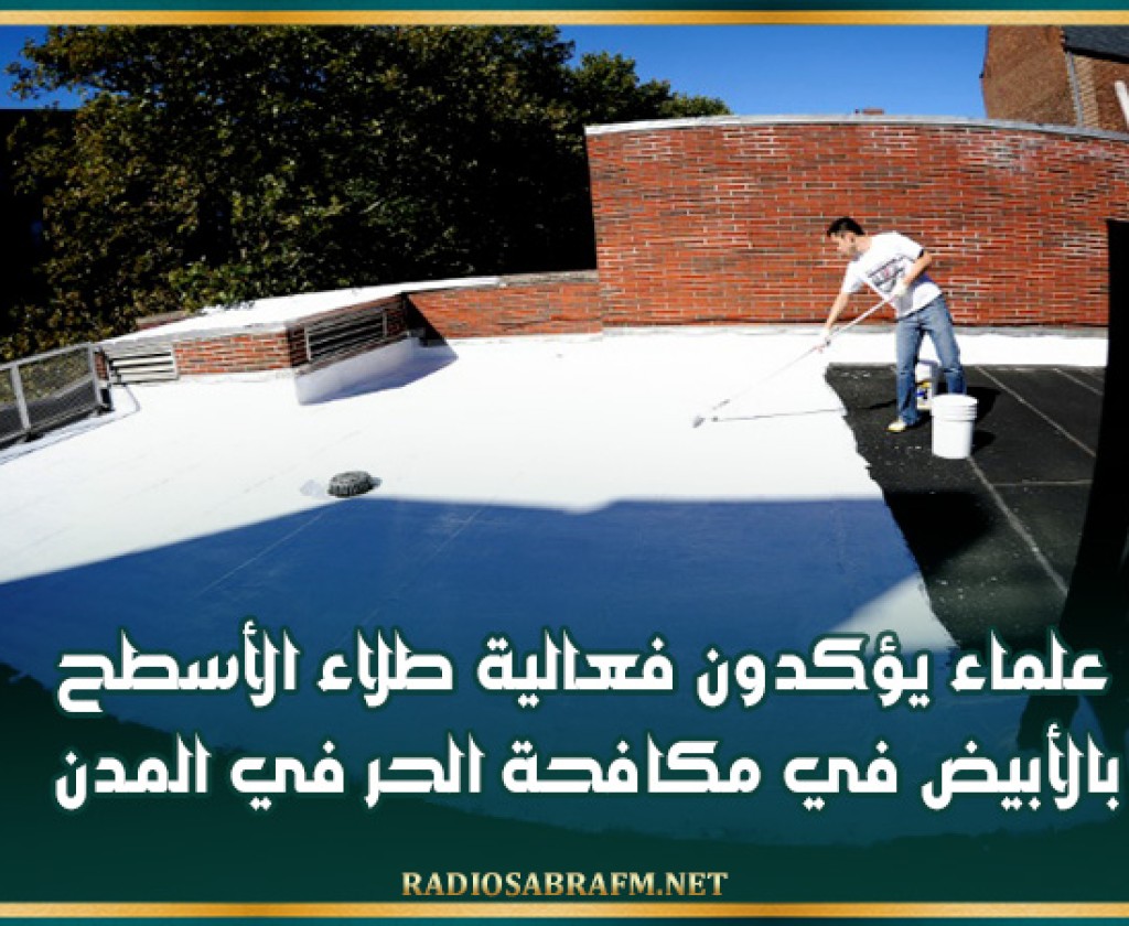 علماء يؤكدون فعالية طلاء الأسطح بالأبيض في مكافحة الحر في المدن