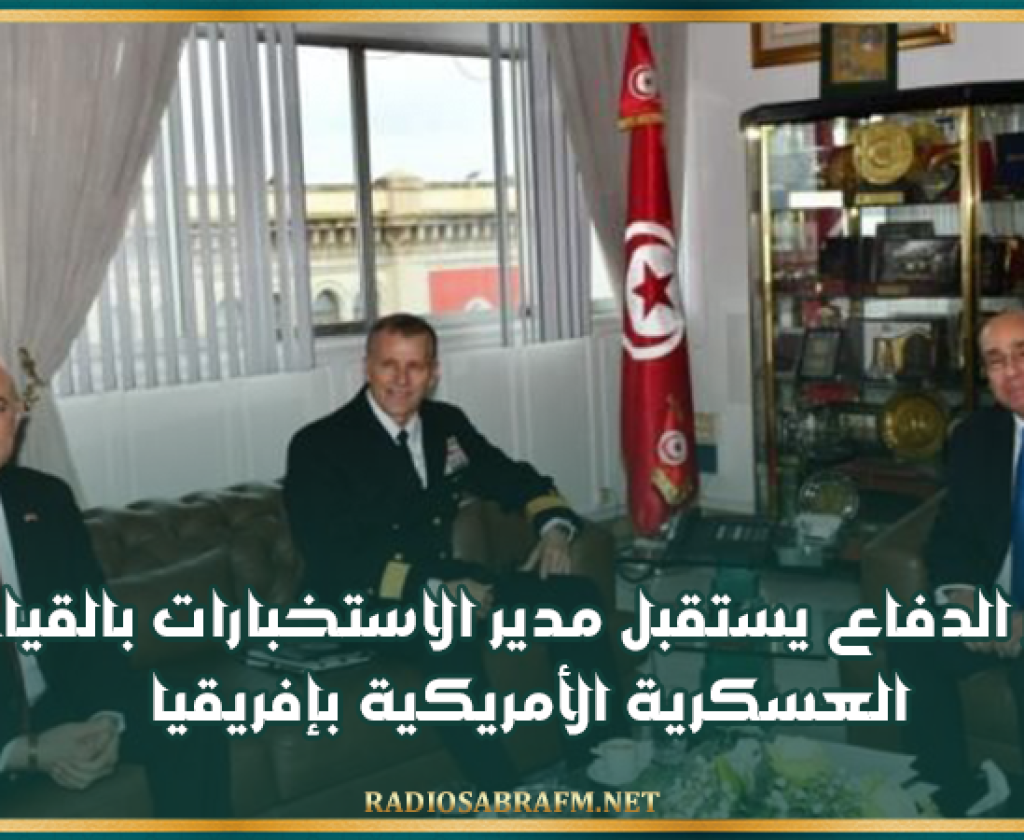 وزير الدفاع يستقبل مدير الاستخبارات بالقيادة العسكرية الأمريكية بإفريقيا