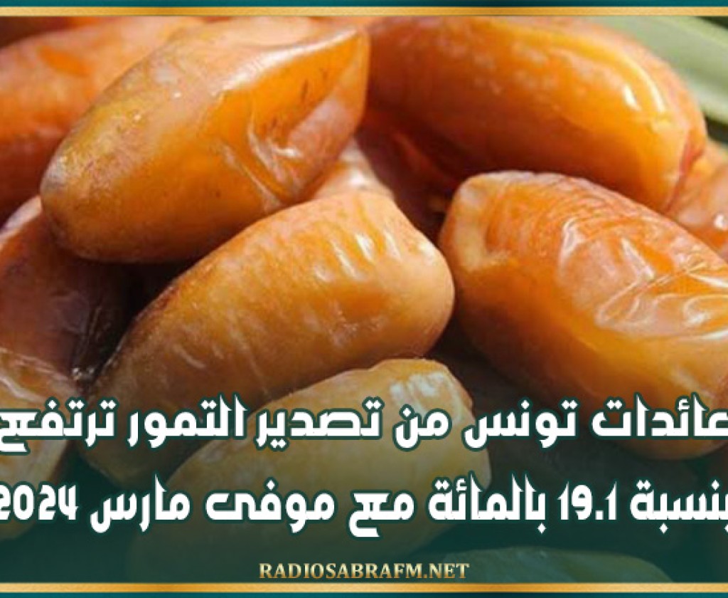 عائدات تونس من تصدير التمور ترتفع بنسبة 19.1 بالمائة مع موفى مارس 2024