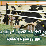إطلاق مشروع لتطوير قطاعي الأعلاف والألبان في ولايات القيروان وجندوبة والمهدية
