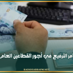 الرائد الرسمي: صدور أوامر الترفيع في أجور القطاعين العام والخاص