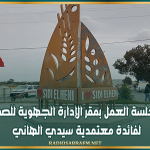 مخرجات جلسة العمل بمقر الإدارة الجهوية للصحة بسوسة لفائدة معتمدية سيدي الهاني