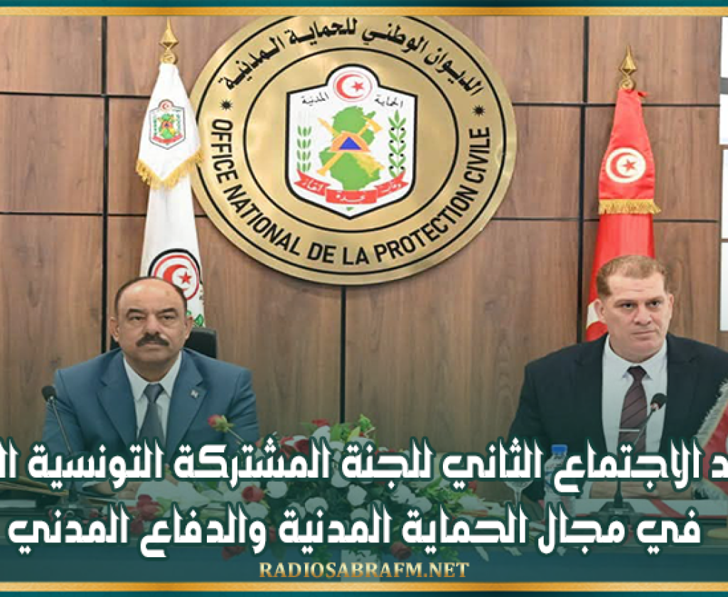 انعقاد الاجتماع الثاني للجنة المشتركة التونسية العراقية في مجال الحماية المدنية والدفاع المدني