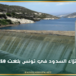نسبة امتلاء السدود في تونس بلغت 58 بالمائة
