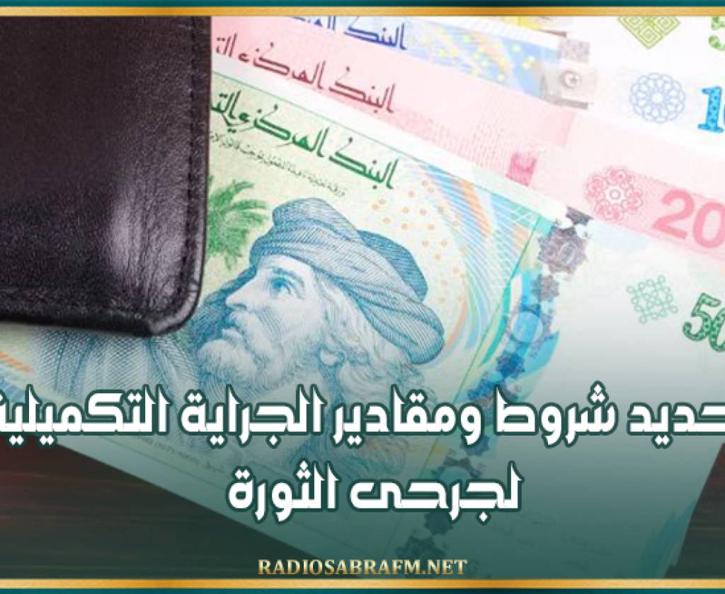 الرائد الرسمي: تحديد شروط ومقادير الجراية التكميلية لجرحى الثورة