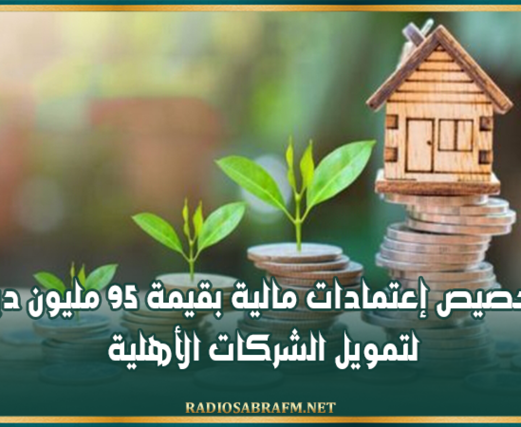 تخصيص إعتمادات مالية بقيمة 95 مليون دينار لتمويل الشركات الأهلية