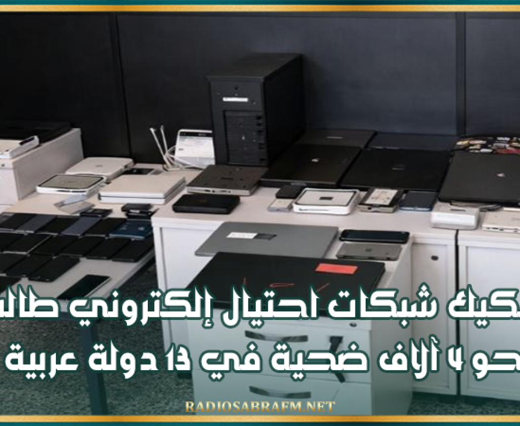 تفكيك شبكات احتيال إلكتروني طالت نحو 4 آلاف ضحية في 13 دولة عربية