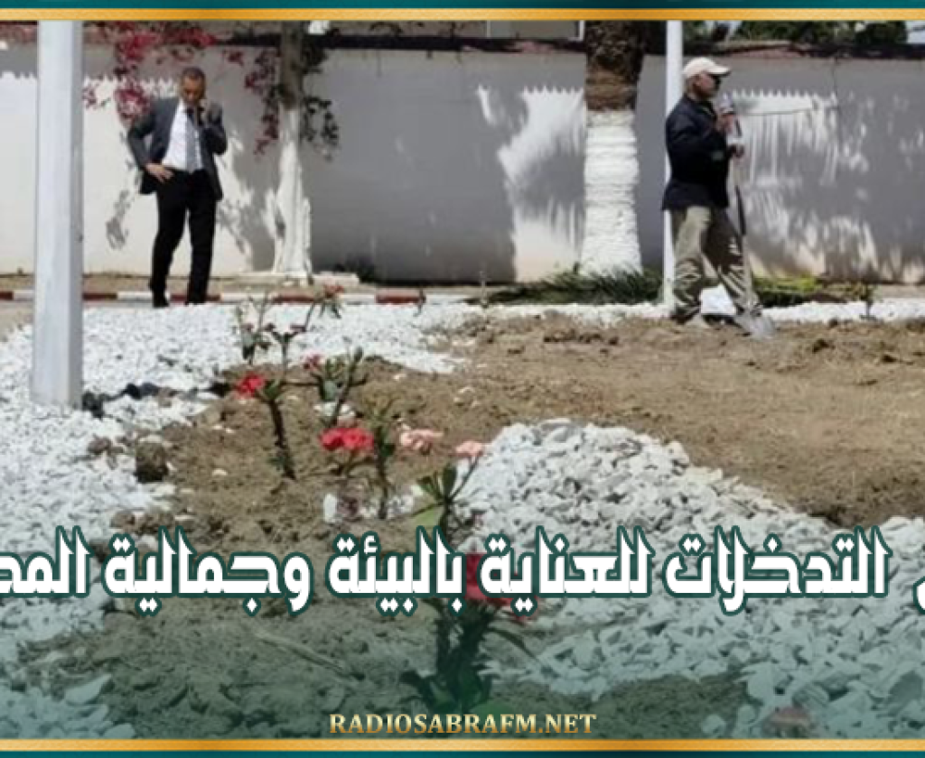 القيروان-رقادة: تواصل التدخلات للعناية بالبيئة وجمالية المحيط