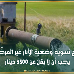 نواب بالبرلمان : مبلغ تسوية وضعية الآبار غير المرخّصة يجب أن لا يقلّ عن 3500 دينار