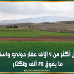 تسجيل أكثر من 4 آلاف عقار دولي واسترجاع ما يفوق 70 ألف هكتار