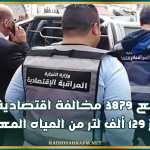 خلال أسبوعين.. رفع 3879 مخالفة اقتصادية وحجز 129 ألف لتر من المياه المعدنية