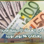 احتياطي العملة الأجنبية في تونس يغطي 96 يوم توريد