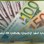 احتياطي النقد الأجنبي يغطي 104 أيام توريد