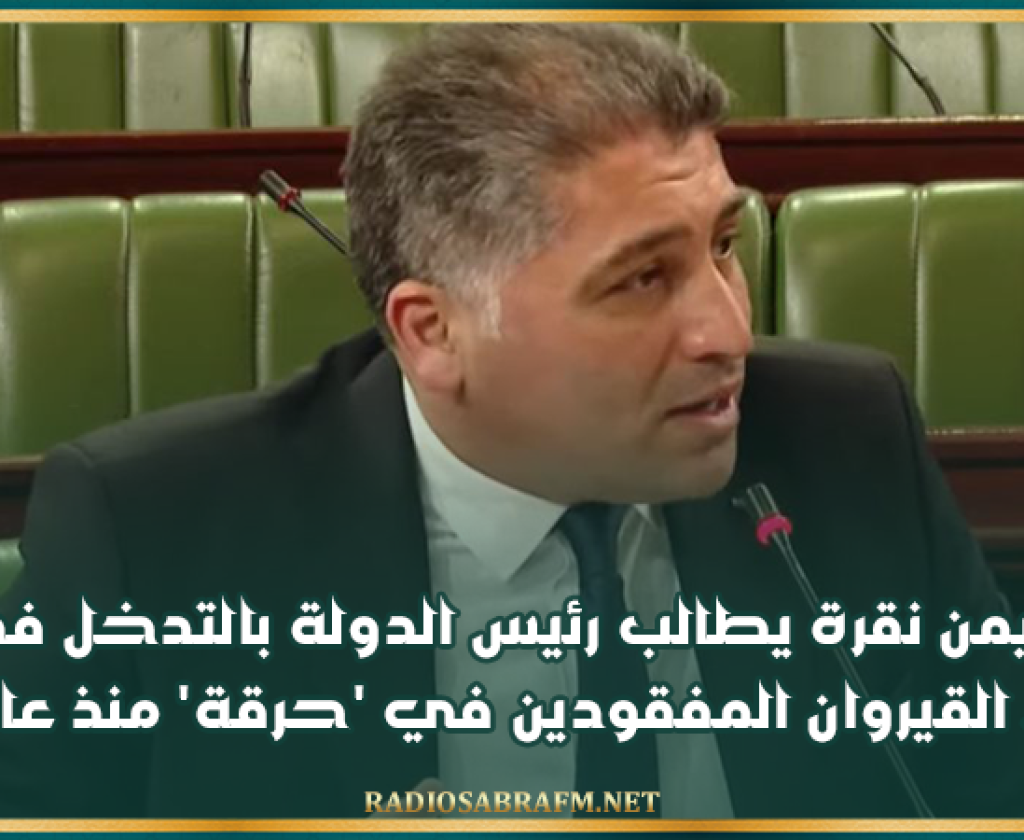 النائب أيمن نقرة يطالب رئيس الدولة بالتدخل في ملف أبناء القيروان المفقودين في 'حرقة' منذ عاميْن