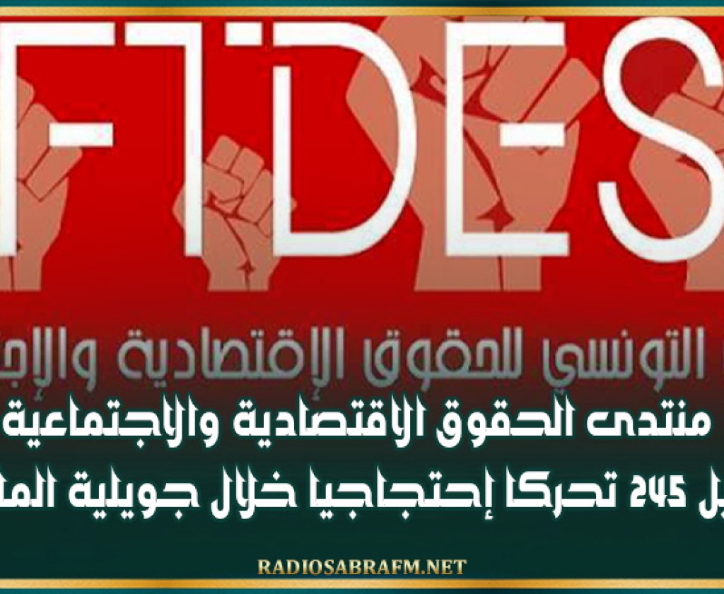 منتدى الحقوق الاقتصادية والاجتماعية: تسجيل 245 تحركا إحتجاجيا خلال جويلية الماضي