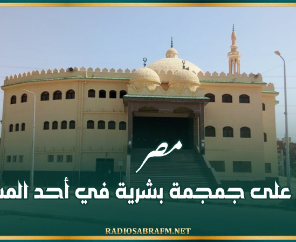 مصر.. العثور على جمجمة بشرية في أحد المساجد