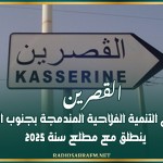 القصرين: مشروع التنمية الفلاحية المندمجة بجنوب الولاية ينطلق مع مطلع سنة 2025