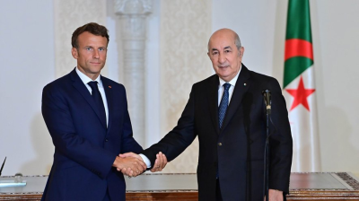 ماكرون وتبّون يُؤكّدان عودة العلاقات بين البلدين إلى طبيعتها