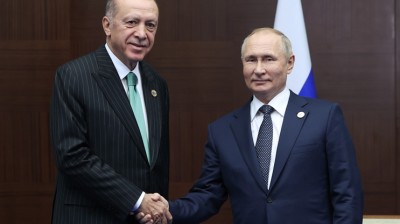 أردوغان وبوتين سيبحثان خلال لقائهما في تركيا قضايا الأمن والطاقة