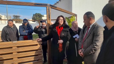 وزيرة الشؤون الثقافية تعاين وضعية بعض المنشآت والمؤسسات و المشاريع الثقافية بجربة
