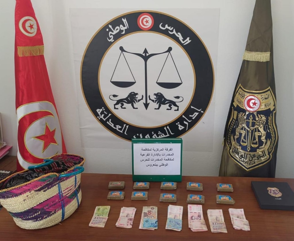 الإطاحة بشبكة لترويج المخدارت وغسيل الأموال تنشط في ولاية سوسة