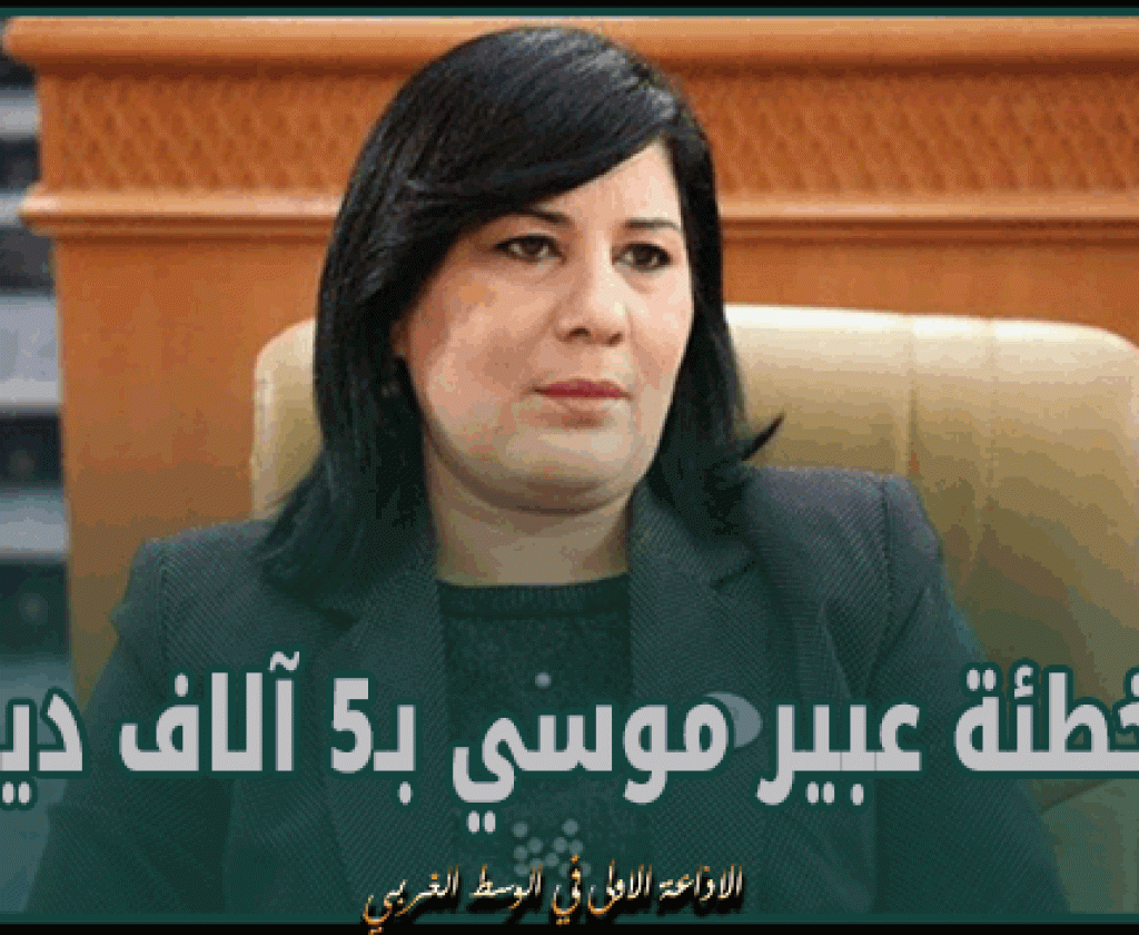 تخطئة عبير موسي بـ5 آلاف دينار من أجل مخالفة قانون منع الإشهار السياسي