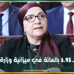 زيادة بـ 3.95 بالمائة في ميزانية وزارة العدل