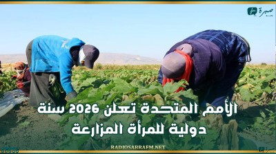 الأمم المتحدة تعلن 2026 سنة دولية للمرأة المزارعة