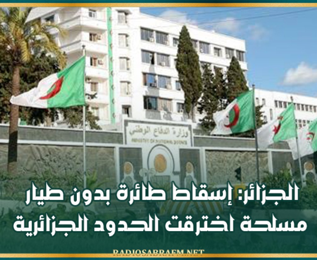 الجزائر: إسقاط طائرة بدون طيار مسلحة اخترقت الحدود الجزائرية