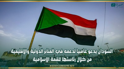 السودان يدعو غامبيا لدعمه في المنابر الدولية والإقليمية من خلال رئاستها للقمة الإسلامية