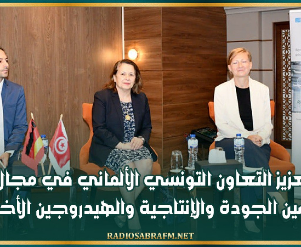 تعزيز التعاون التونسي الألماني في مجال تحسين الجودة والإنتاجية والهيدروجين الأخضر