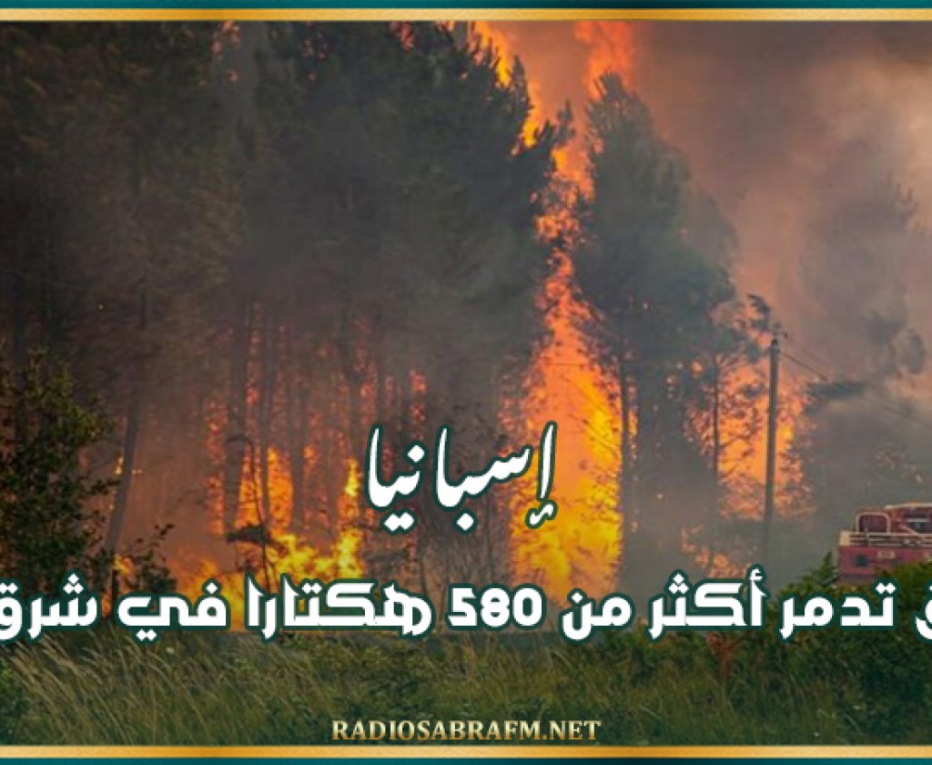 إسبانيا: الحرائق تدمر أكثر من 580 هكتارا في شرق البلاد