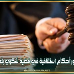 صدور أحكام استئنافية في قضية شكري بلعيد