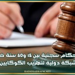 أحكام سجنية بين 15 و30 سنة ضد شبكة دولية لتهريب الكوكايين