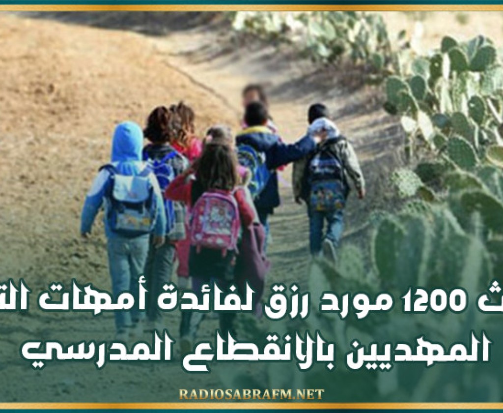 خلال 2024: إحداث 1200 مورد رزق لفائدة أمهات التلاميذ المهديين بالانقطاع المدرسي وضحايا العنف الزوجي