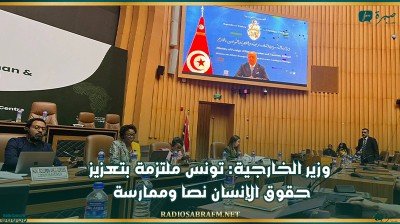 وزير الخارجية: تونس ملتزمة بتعزيز حقوق الإنسان نصا وممارسة