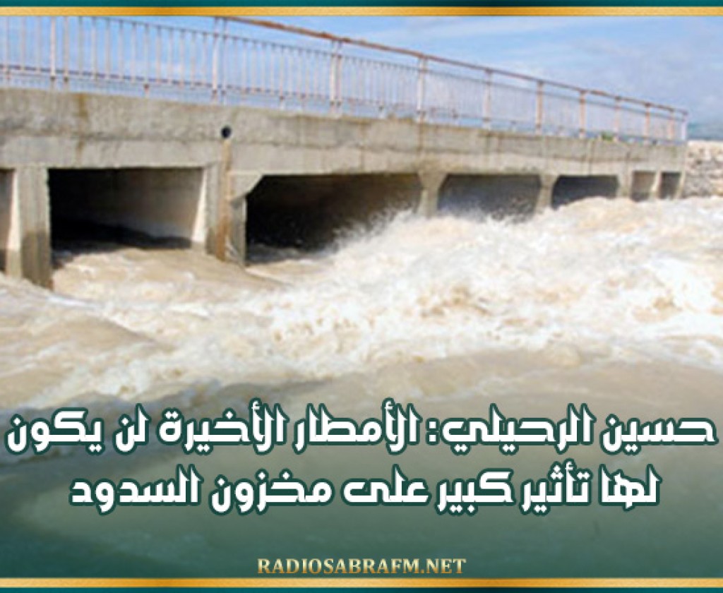 حسين الرحيلي: الأمطار الأخيرة لن يكون لها تأثير كبير على مخزون السدود